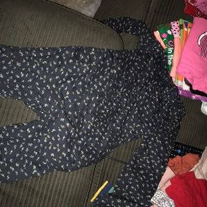 Floral Gap Pant romper